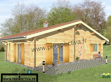 chalet bois vacances